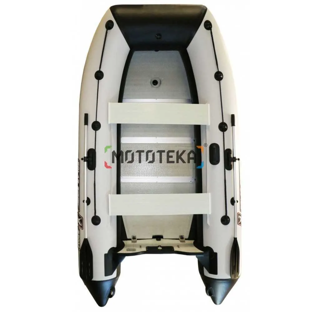 Лодка ПВХ Polar Bird (Полярная Птица) 320M чёрный/красный (стеклокомпозит)