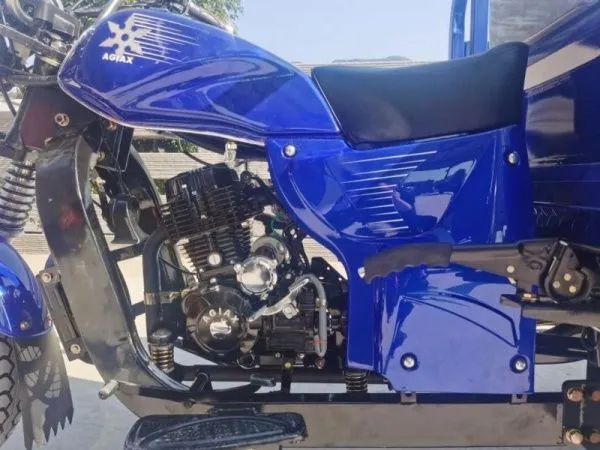 Трицикл грузовой Мотомир AGIAX 1 250 куб. см, ВОЗД.ОХЛ, кузов 2м синий с ПТС | Мототека