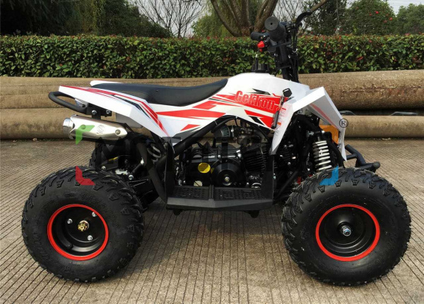 Квадроцикл детский Motax (Мотакс) GEKKON 90 (машинокомплект) белый/красный (машинокомплект) | Мототека Квадроцикл детский Motax (Мотакс) GEKKON 90 (машинокомплект) белый/красный (машинокомплект) | Мототека