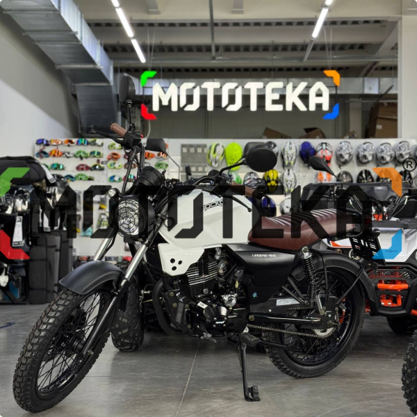 Мотоцикл дорожный ROCKOT (Рокот) LEGEND 150 белый с ЭПТС | Мототека