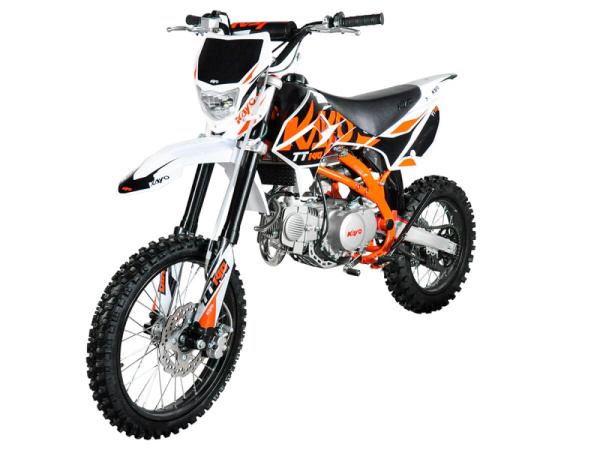 Питбайк KAYO (Кайо) BASIC TT140 17/14 KRZ (механ. сцепл., кикстартер 2022 г.) | Мототека