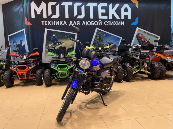 Мопед Racer (Рейсер) RC50 (110) ALPHA M1 синий | Мототека
